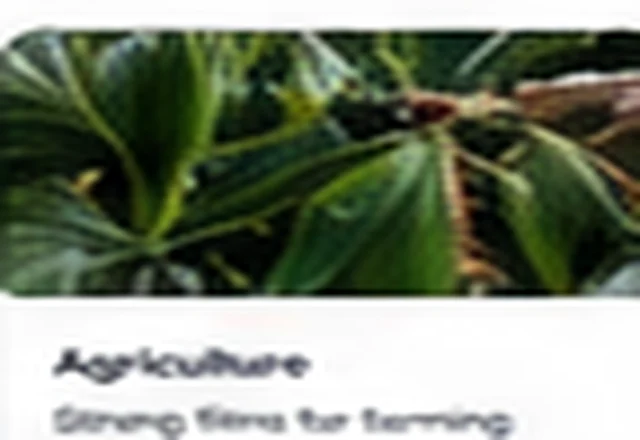 Agriculture packaging application