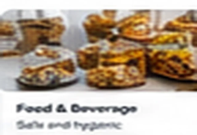 Food & Beverage packaging application