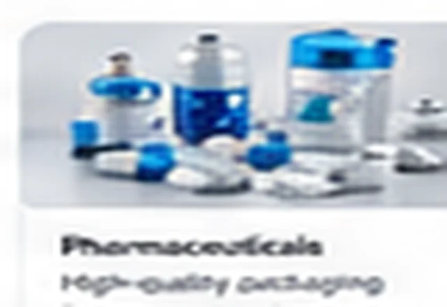 Pharmaceutical packaging application