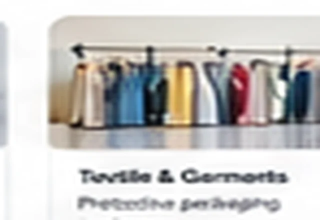 Textile & Garments packaging application